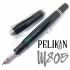 德國 Pelikan 百利金 M805 帝王系列 鋼筆（黑桿銀夾）